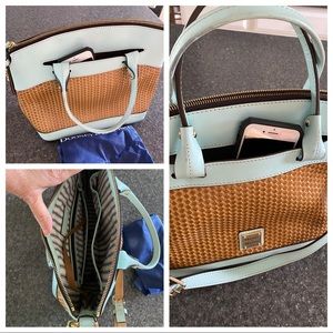 Dooney & Bourke Embossed Leather Satchel